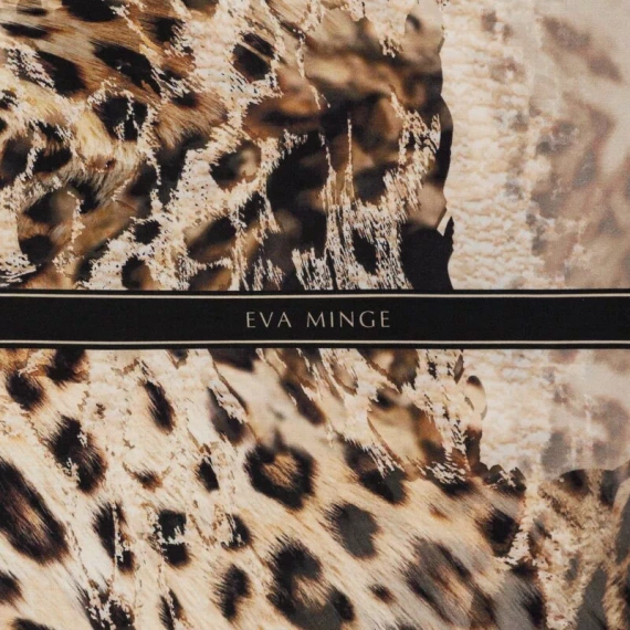 Pościel satynowa pantera Eva Minge Eva 23 Eurofirany czarny