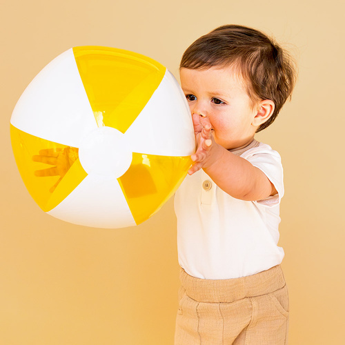 Body polo z krótkim rękawem Elephant Eevi - ecru 