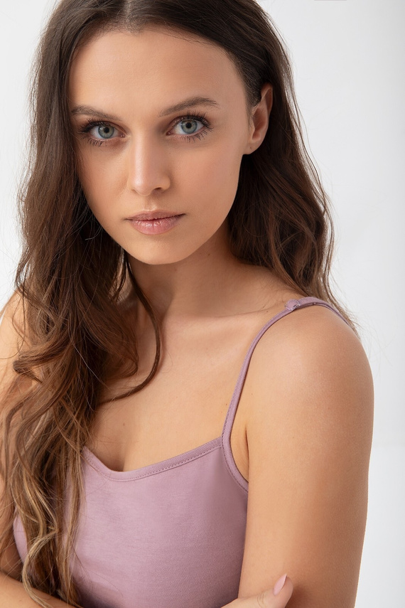 Piżama Damska 315 Luna - brązowy