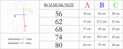 216270 Nicol Lala – pajac niemowlęcy dresowy z ociepleniem, różowy, rozmiar 56-68