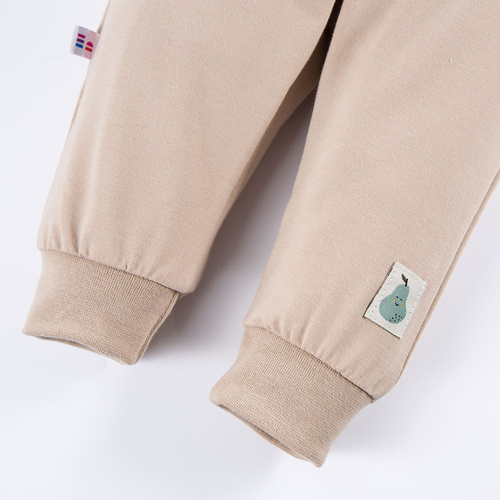 Spodnie bawełniane Pearfect Eevi - beżowy