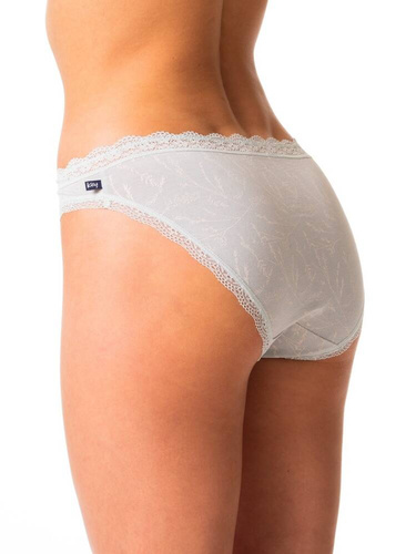 Figi damskie LPR 514 A'2 2-pak Key szary żółty