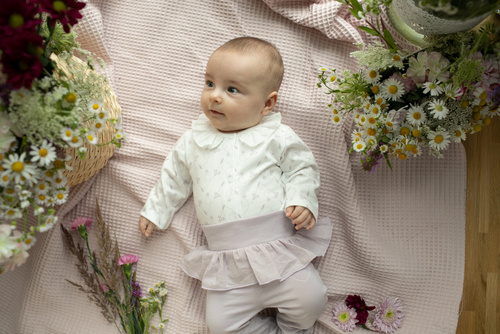 Body rozpinane Charlotte Pinokio - ecru