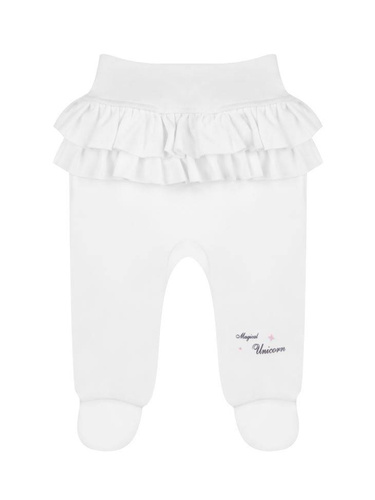 "Unicorn" Półśpioch bawełniany Terjan - biały