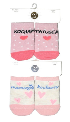  Skarpetki dziewczęce ABS SK-06C A'6   YO! mix kolor