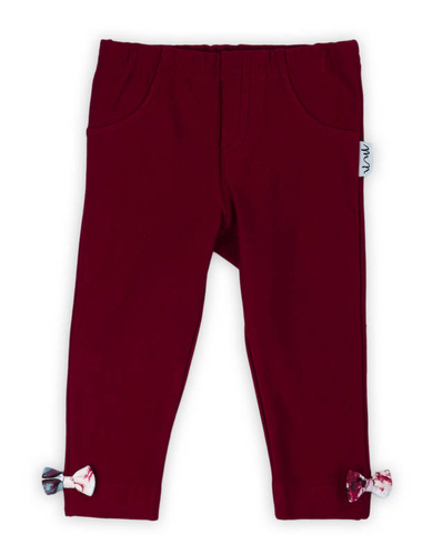 180280 Kate Legginsy dresowe Nicol - bordo