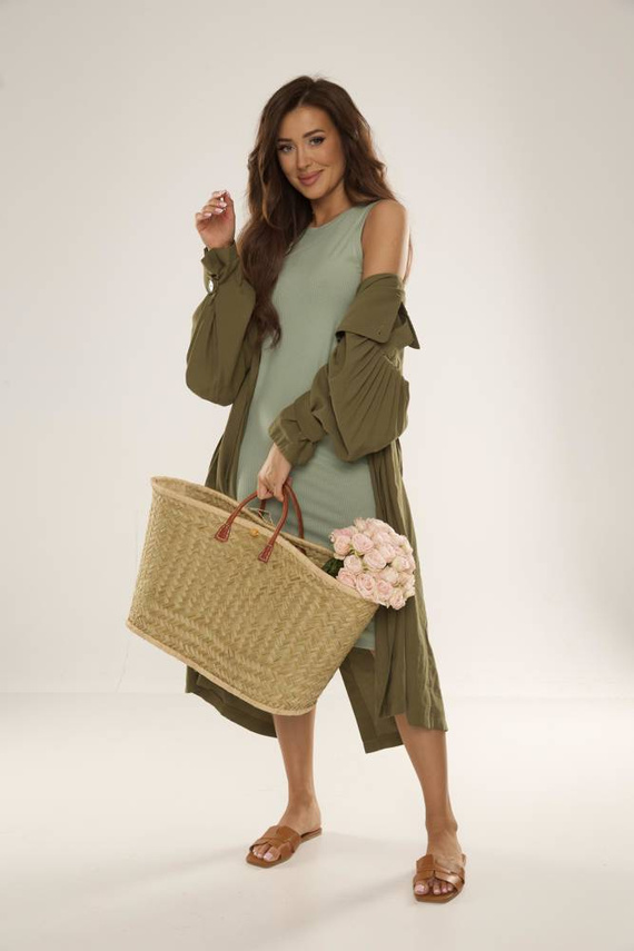 Sukienka damska 707 Freya De Lafense - groszek