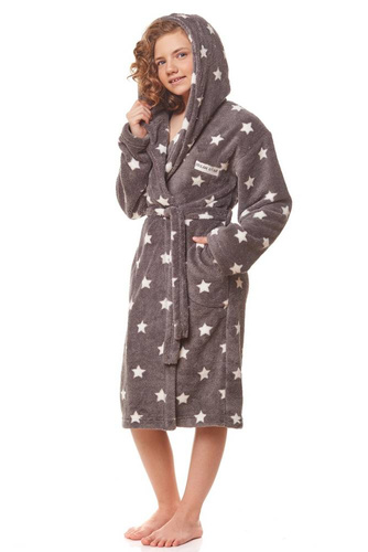 Szlafrok dziecięcy 9157 Dream Star L&L - melange 