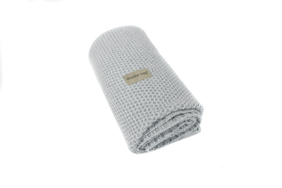 Kocyk bawełniany 2107 Doctor Nap - grey