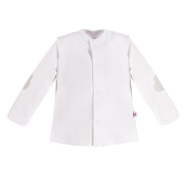 Kaftanik bawełniany Mellow Ewa Klucze- biały