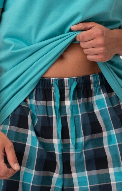 Piżama Męska MNS 630 Key - zielona