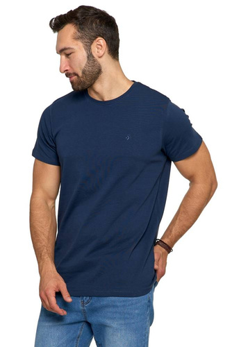 T-shirt męski OTS1500-003 Moraj - granatowy