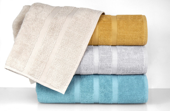 Ręcznik bawełniany Only You Greno - popiel