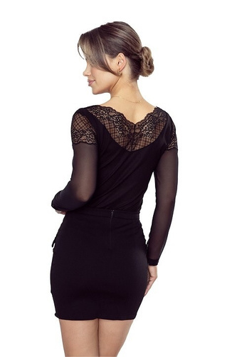 Bluzka Eldar Manami – damska, wiskoza, długi rękaw