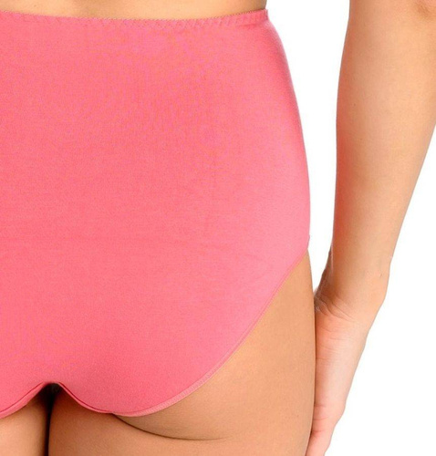 Figi z wysokim stanem Lilly Teyli - koralowy