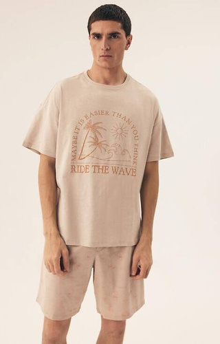 Piżama Męska 42604 Sand Henderson