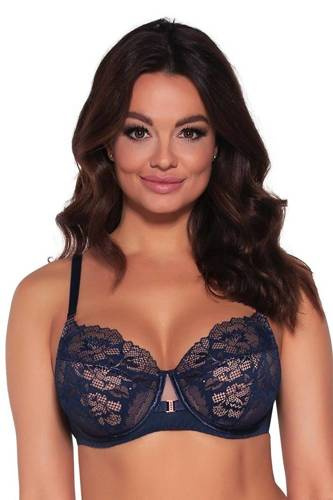 Biustonosz Półusztywniany  1937 Maxi  Ava granatowy