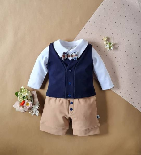 430G Little Gentleman kamizelka dla chłopca Marija - granat