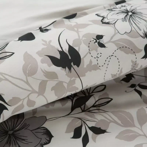 Pościel satynowa Spring 09 Kwiaty Eurofirany biały 