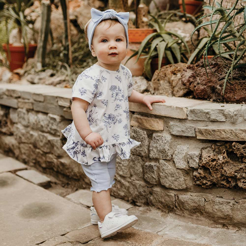 Bluzka dziewczęca Botanic Eevi- biały