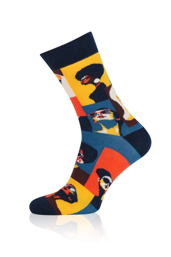 Skarpety S171D Donna Italian Fashion - granatowy