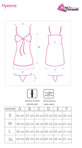 LivCo Corsetti Hyeona Pink — zmysłowa koszulka damska, różowa 