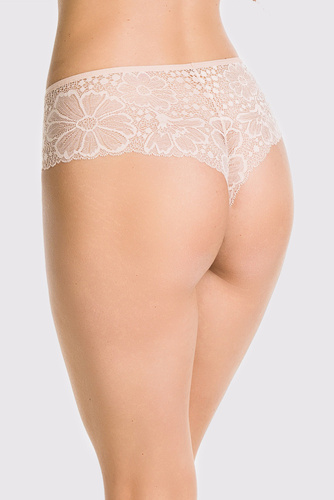 Figi damskie brazyliany 19167Julia Mediolano beżowy 