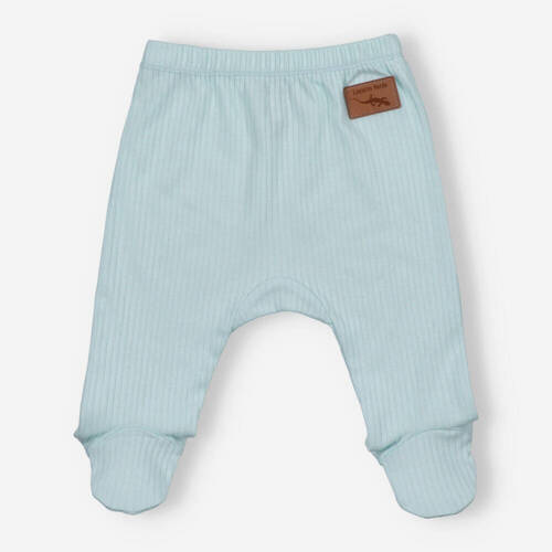 Lagarto Verde Półśpiochy z dzianiny prążkowej - niebieski