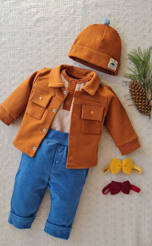 Bluza dresowa 2817C Jack Marija - brąz