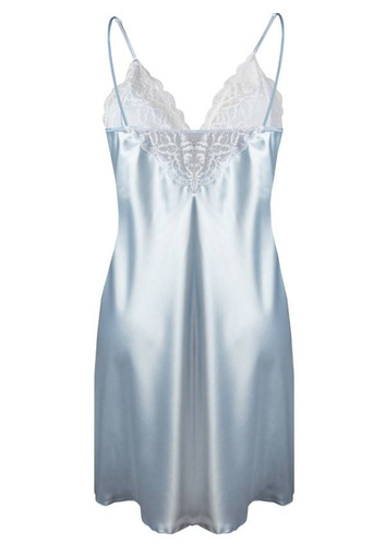 Halka satynowa Luna DKaren - baby blue 