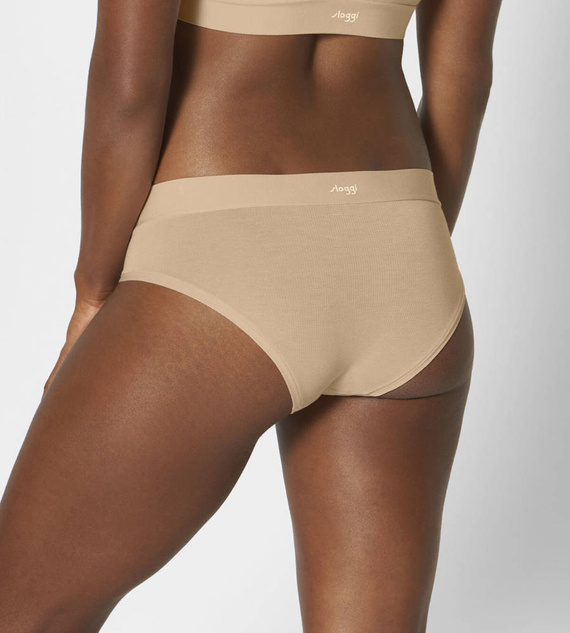 Figi Damskie go allround hipstery Sloggi- peanut butter