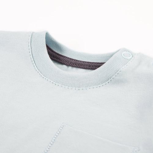 T-shirt dla chłopca Lazy Days Ewa Klucze - niebieski 