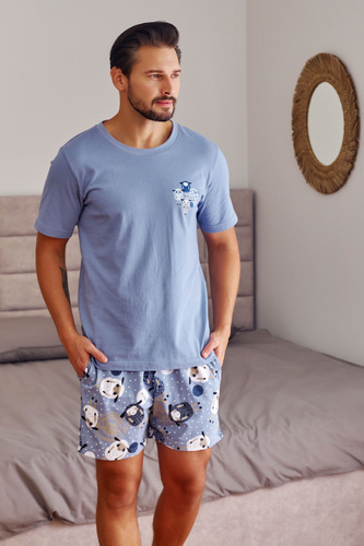 PMB.7207 Piżama Męska Doctor Nap - sheep 