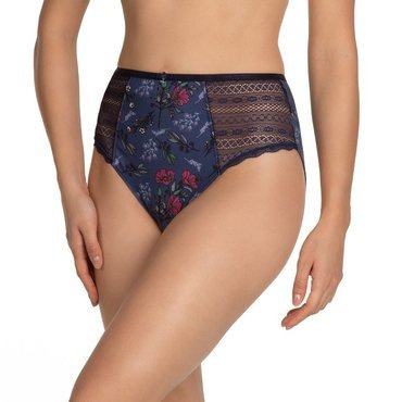 Figi Damskie L-1374 MD A'2 Lama granatowy