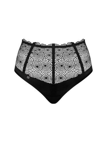Stringi damskie Sharlotte Panties Obsessive czarny 