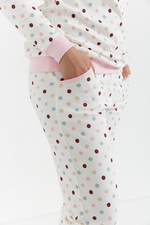 Piżama damska Interlock 435 Cana - ecru