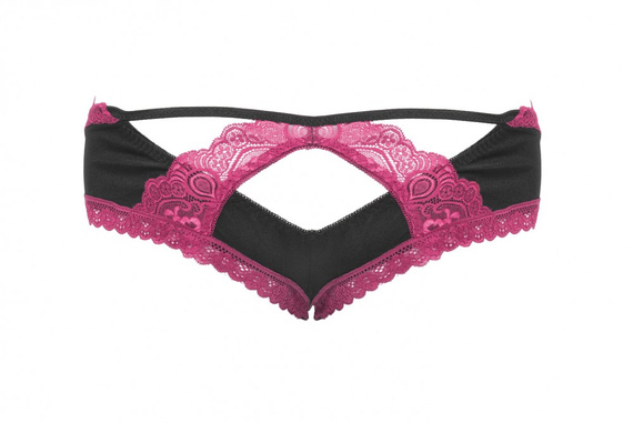 Figi damskie Melisina LC 90432 LivCo Corsetti Fashion - bordowy