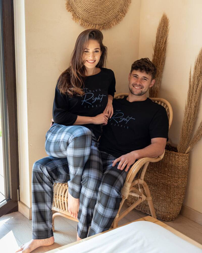 Sensis Piżama męska Victor - czarny