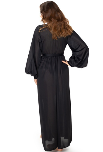 86664 Imperia Szlafrok peniuar Mewa - czarny