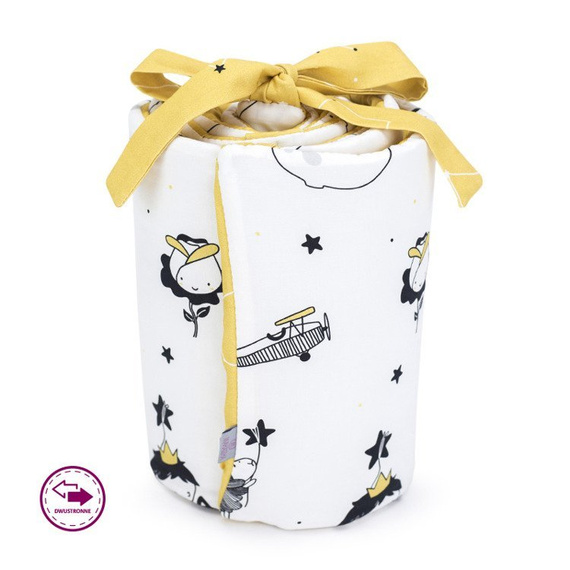 Ochraniacz na szczebelki do łóżeczka Na Sygnale - Makaszka