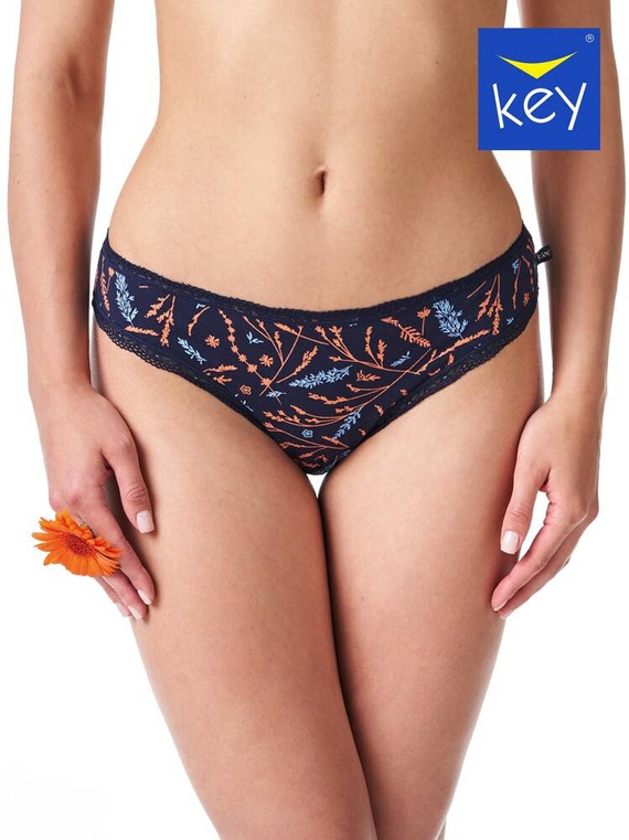 Figi damskie LPR 514 A'2 2-pak Key granatowy grafitowy