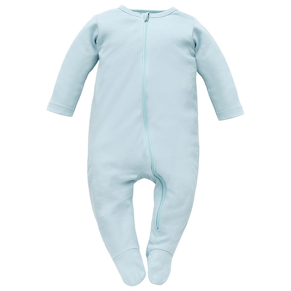 Pajac niemowlęcy zapinany na zamek Lets Rock Pinokio - niebieski