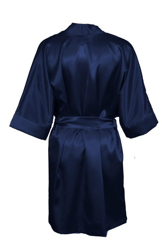 Podomka 90 Szlafrok Damski Dkaren - granatowy