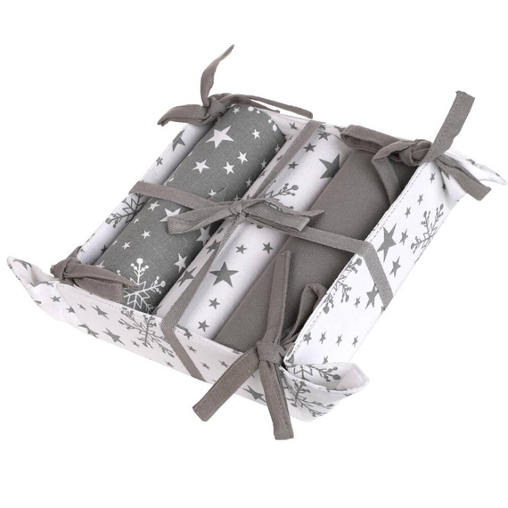 Świąteczny komplet ręczników MRK1500-011 Moraj - szary