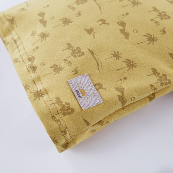 T-shirt dla chłopca Sahara Eevi - żółty