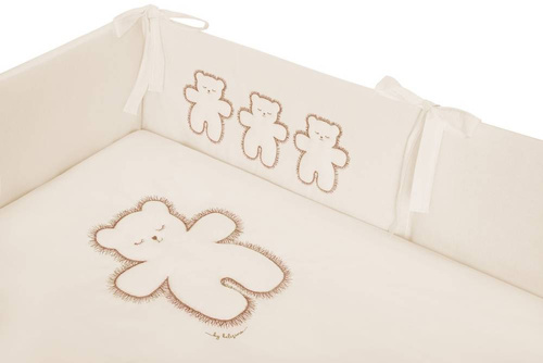 Pościel 5-częściowa Leoś Belisima - ecru 