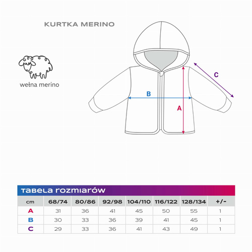 Beżowa kurtka dziecięca z polaru merino Eevi – Komfort i ciepło na co dzień