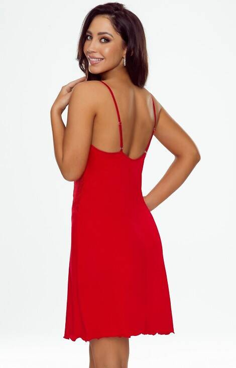 Lizzi Koszulka Nocna Eldar- czerwony