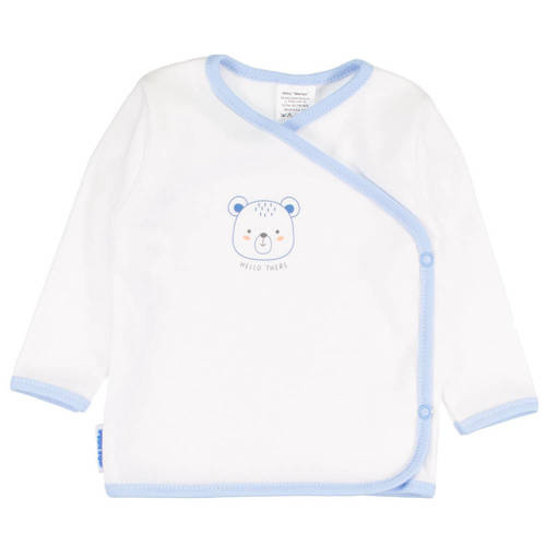 Koszulka niemowlęca Miś Martex niebieski