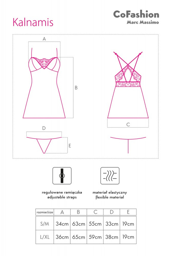 Komplet bielizny Kalnamis CF 90485 CoFashion Marc Massimo